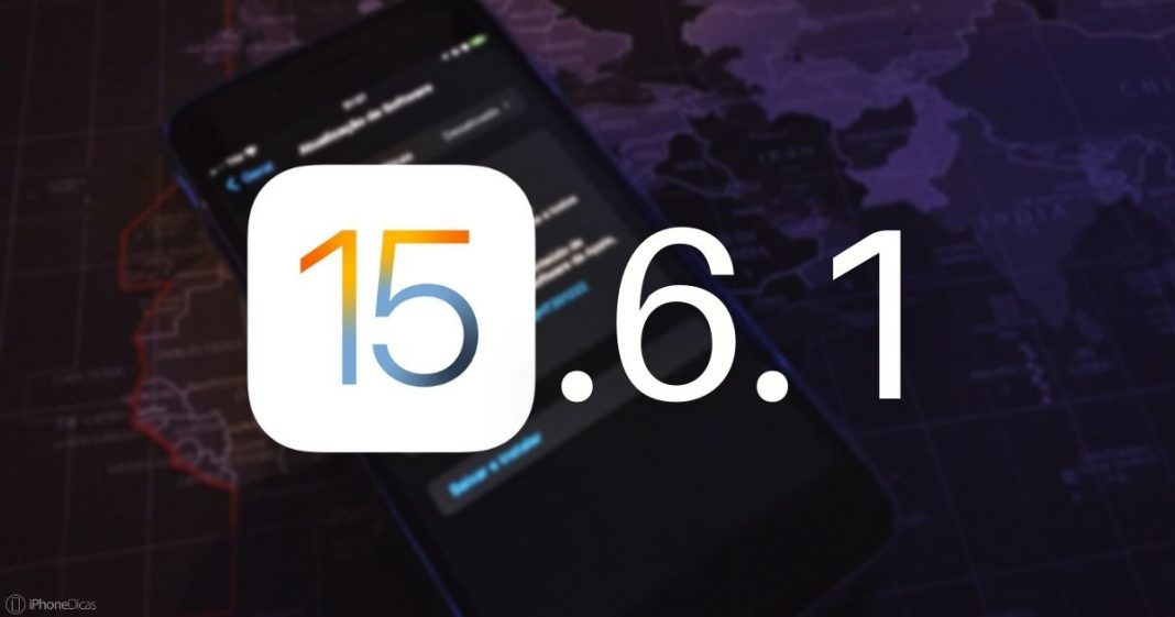 Apple liberou o iOS 15.6.1 para todos os usuários