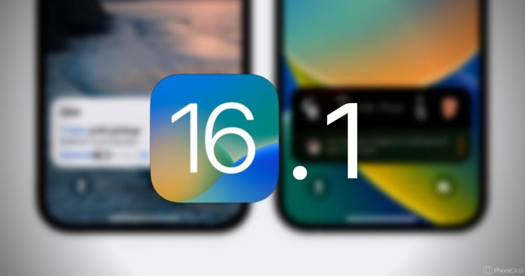 iOS 16.1 está disponível para todos os usuários