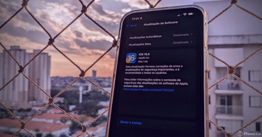 iOS 16.6 e 15.7.8 estão disponíveis para o público