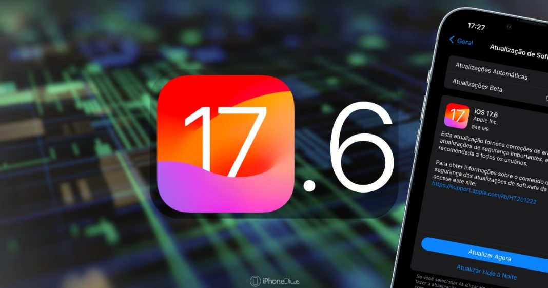 O iOS 17.6 está disponível para o público — atualize!