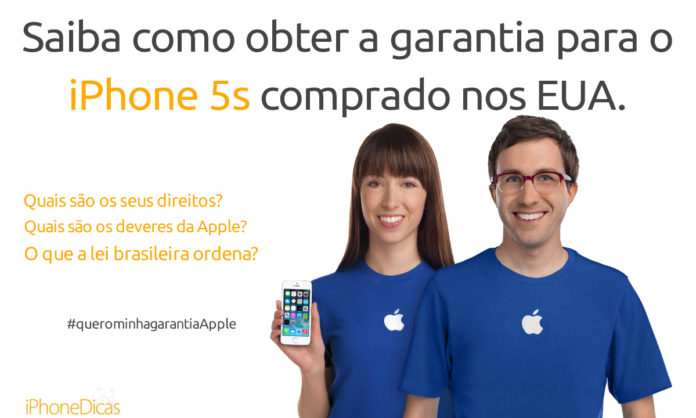 Saiba como obter a garantia para o iPhone 5s comprado nos EUA