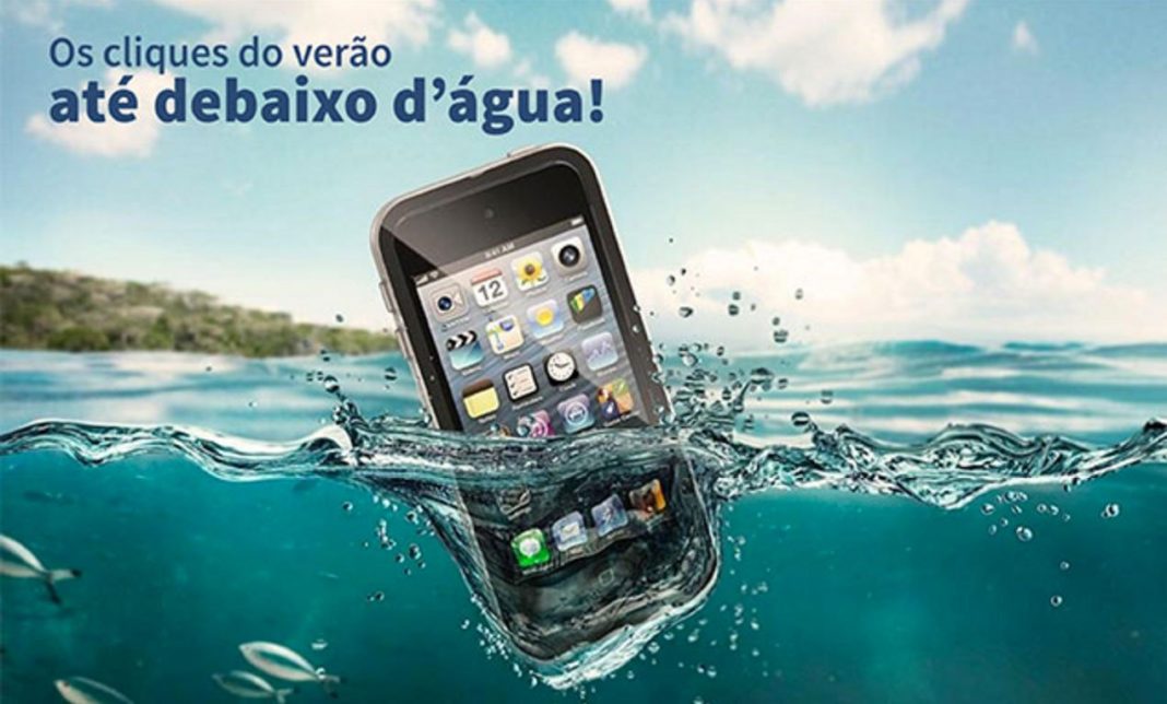 bolsa-agua-iphone Proteja seu iPhone contra água!
