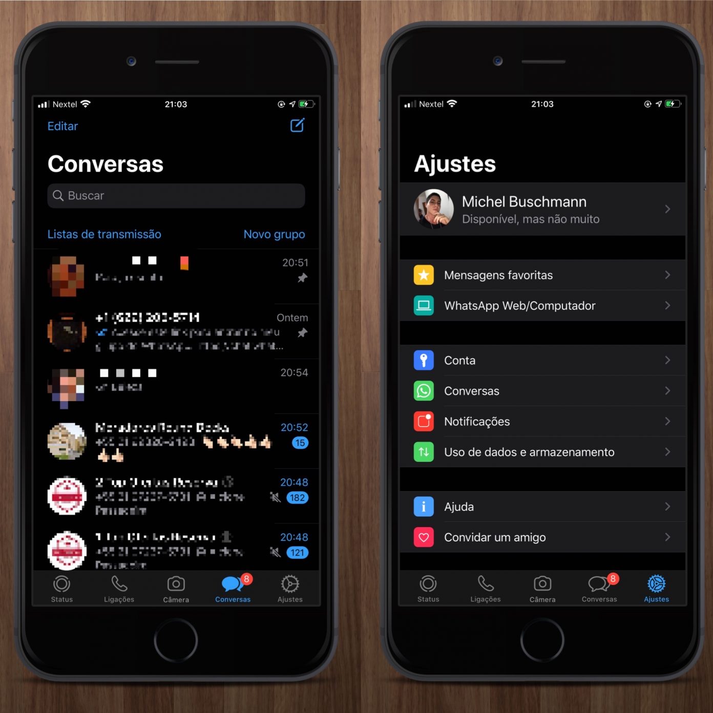 Como usar o modo escuro no WhatsApp do iPhone | iPhoneDicas