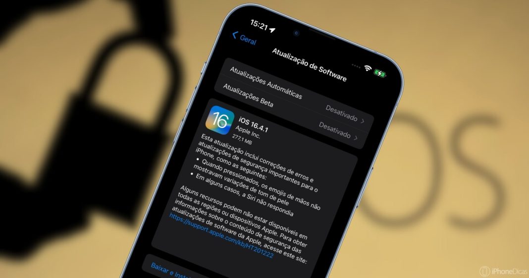 iOS 16.4.1 está liberado para todo o público