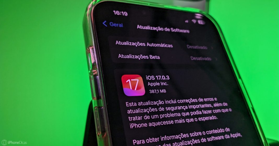 iOS 17.0.3 liberado para todos os usuários