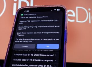 Como saber a quantidade de ciclos de carga na bateria do iPhone