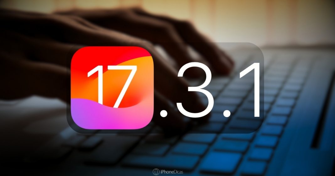 Apple disponibilizou o iOS 17.3.1 para o público