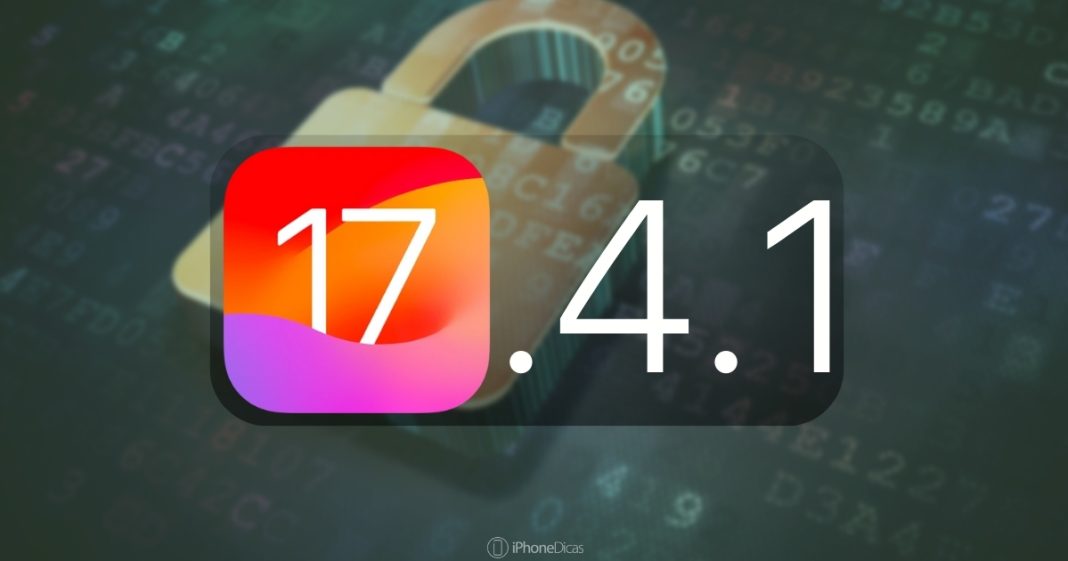 O iOS 17.4.1 foi liberado para todos os usuários