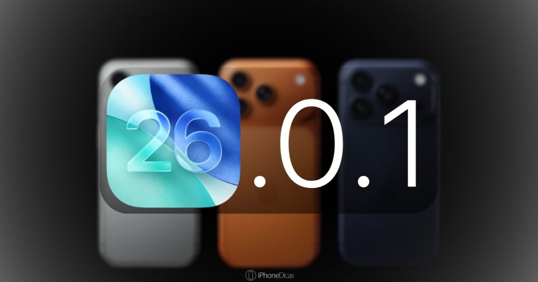 Apple liberou o iOS 26.0.1 para todos os dispositivos compatíveis