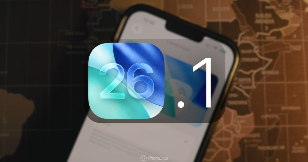 O iOS 26.1 está disponível para todos os usuários O iOS 26.1 está disponível para todos os usuários