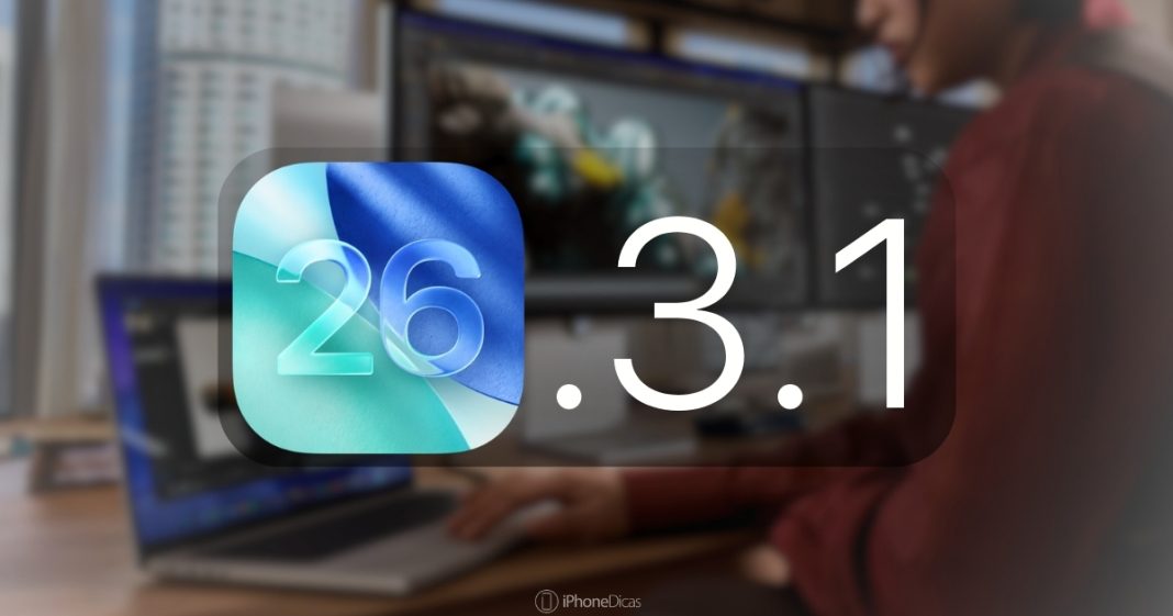 Apple disponibilizou o iOS 26.3.1 para todo o público